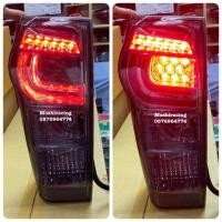 ราคา ไฟท้าย ไฟท้ายแต่ง ISUZU ALL NEW D MAX DMAX D MAX ปี 2012 2013 2014 2015 2016 2017 2018 2019 SMOKE (22506767269)