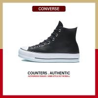 ราคา Authentic Shoes Converse Chuck Taylor All Star Platform High Top Black Sneakers 561675C Warranty 1 Year (21899995924)
