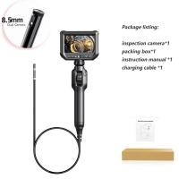 ราคา กล้องงูอุตสาหกรรมสองทางกล้องส่องตรวจภายในรถยนต์8มม 5 5มม กล้องส่องตรวจรถยนต์สำหรับแอนดรอยด์ไอโอเอส (21529002207)