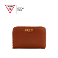 ราคา GUESS กระเป๋า รุ่น VA850040 LAUREL SLG MEDIUM ZIP AROUND สีน้ำตาล (22190857677)