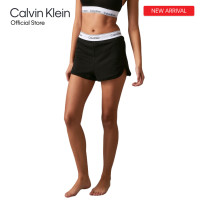 ราคา CALVIN KLEIN กางเกงนอนผู้หญิง Modern Cotton Sleep Short รุ่น QS7376 001 สีดำ (22529175377)