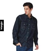 ราคา WRANGLER เสื้อเชิ้ตแขนยาวผู้ชาย คอลเลคชั่น Legend Of Wrangler FW24 รุ่น WR F124MSHLN05 (22303363129)