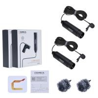 ราคา CVM V02O ไมโครโฟน XLR COMICA 2แพ็ค4 5เมตรแฟนทอมพาวเวอร์ที่หนีบไมโครโฟนรอบทิศทางสำหรับ Canon โซนี่พานาโซนิคกล้องวิดีโอซูม H4n H5 H6 Tascam DR 40 DR 60D DR 70D เครื่องบันทึก DR 100 (22105595733)