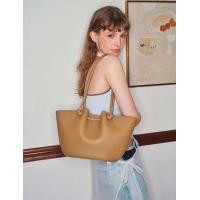 ราคา พร้อมส่ง สีน้ำตาล สีดำ สีเหลือง MUVA MU 510 Soft Leather Tote Bag กระเป๋าสะพายไหล่ MUVA (22688043203)
