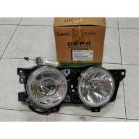 ราคา ข้างละ ไฟใหญ่หน้า ไฟหน้า BMW E34 รุ่นไฟยิ้ม ไต้หวันยี่ห้อ DEPO ของใหม่ 518i 520i 523i 525i 528i (21353176097)