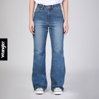 ราคา WRANGLER กางเกงยีนส์ผู้หญิง คอลเลคชั่น Wrangler Keeps You Cool เอวสูง ทรงขาม้า รุ่น WR S424WWESN27 (21945359138)