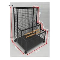 ราคา ชั้นโชว์หลอดไฟ กระดาษฟิวเจอร์บอร์ด ชั้นวางหลอดไฟ ไม้กวาด ไม้ถูพื้น อุปกรณ์สินค้าเป็นแท่งเป็นด้ามยาว แบบ 3 ช่อง ขนาด 60x70x102 cm (21252056785)