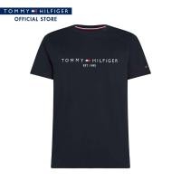 ราคา Tommy Hilfiger เสื้อยืดผู้ชาย รุ่น MW0MW16171 DW5 สีน้ำเงิน ทรง Slim Fit (21419380599)