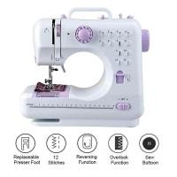 ราคา จักรเย็บผ้าไฟฟ้าไร้สาย12 ตะเข็บ Electric sewing machine (872978424)