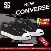 ราคา CONVERSE JACK PURCELL CLASSIC BLACK SG SNK 01009 5521 รองเท้าผ้าใบ Sneaker ชาย หญิง (21480164660)