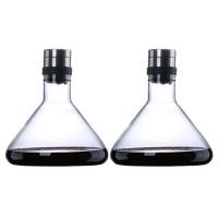 ราคา 2X Red Wine Rapid Decanter Wine Breathing Carafe Home Wine Dispenser Red Wine Mouth Carafe (14961492067)