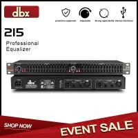 ราคา DBX EQ 215 อีควอไลเซอร์ อีควอไลเซอร์อิเล็กทรอนิกส์ โปรเซสเซอร์เสียง การแสดงบนเวที การประชุม ลดเสียงรบกวนเบสหนัก 1U equalizer (16471359630)