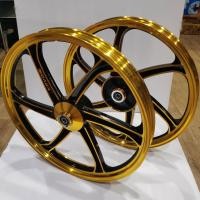 ราคา แม็กซ์ WAVE 110i ปี 2009 2020 WAVE 125i ปลาวาฬ สีทูโทน ลาย 6 ก้าน มาพร้อมลูกปืนและบูธกลาง ขอบ 17 นิ้ว หน้าดิส หลังดั้ม (20008061794)