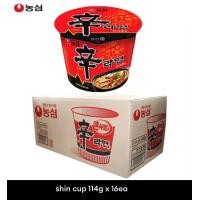 ราคา มาม่าเกาหลี Nongshim shin ramyun noodle cup ตระกูล shin ยกลัง x 12 pcs (22757252755)