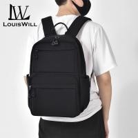 ราคา LouisWill กระเป๋าเป้สะพายหลังสำหรับผู้ชายและผู้หญิงกระเป๋าเป้สะพายหลังใส่แล็ปท็อปกระเป๋าเป้สะพายหลังกันน้ำกระเป๋าเดินทางสำหรับธุรกิจกระเป๋าเป้สะพายหลังแฟชั่นสำหรับไปเรียนกระเป๋าสะพายไหล่แบบลำลองกันขโม