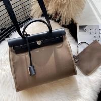 ราคา กระเป๋า herbag กระเป๋าเคลลี่31กระเป๋าใบใหญ่สำหรับผู้หญิงกระเป๋า H สำหรับเดินทางไปเรียนความจุใหญ่กระเป๋าใส่กระเป๋าผ้าใบ herbag (17853111814)