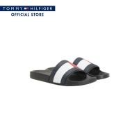 ราคา Tommy Hilfiger รองเท้าแตะ ผู้ชาย รุ่น FM0FM04263 BDS สีดำ (21724924882)