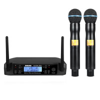 ราคา SHURE GLXD4 ไมโครโฟนไร้สายคู่คุณภาพเสียง ที่ดีไร้สาย UHF 800 zm ไมโครโฟนคู่ ที่ให้สัญญาณ ที่ไกลมาก (22448377370)