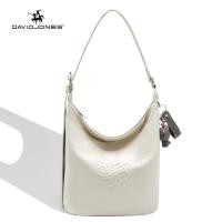 ราคา David Jones กระเป๋าถือปารีสสำหรับผู้หญิงกระเป๋าทรงสี่เหลี่ยมมีหูหิ้วสะพายไหล่มือจับด้านบนกระเป๋าถือกระเป๋าสะพายไหล่สำหรับสตรีกระเป๋าช้อปปิ้งใบใหญ่กระเป๋าสะพาย (22617170771)