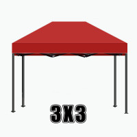 ราคา เต็นท์พับ เต้นท์ขายของ 2x3 3 3 เมตร ร่มกันแดดกลางแจ้ง ร่มใหญ่ตลาดนัด เต็นพับ เต็นท์ขนาด 3x3 เมตร เต๊นจอดรถยนต์ โครงเหล็กหนาพิเศษ ผ้าใบหนา 800D ร่มตลาดนัด ร่มสนามขนาดใหญ่ (22566509000)