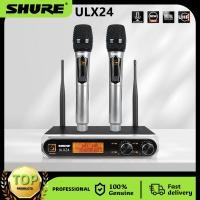 ราคา SHURE ULX24 มืออาชีพหนึ่งต่อสองไมโครโฟนไร้สาย UHF ความถี่ไร้สายปรับความถี่บ้าน KTV เหตุการณ์การแสดงบนเวทีกลางแจ้งการประชุมธุรกิจ (21910056428)