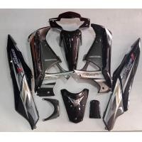 ราคา ชุดสี wave 125i ไฟเลี้ยวบังลม w125i เก่า เฟรมเวฟ125iเก่า เฟรมเวฟ 125 sไฟเลี้ยวบังลม สีดำตัดเทาควันบุหรี (21736984979)