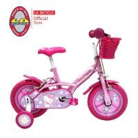 ราคา จักรยานเด็ก LA Bicycle รุ่น Hello Kitty 12นิ้ว ตัวถังเหล็กคุณภาพสูงดีไซน์ของแอลเอ แถมฟรีไฟหน้า ท้าย (22277188419)