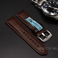 ราคา สายนาฬิกาหนังแท้ BERNARD สายหนังแท้ กันน้ำ WP 2319 เบอร์นาร์ด จากประเทศอีตาลี เย็บด้ายรอบ ล็อคแบบนาฬิกา Swiss แข็งแรง ทนทาน (7413625855)