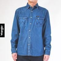 ราคา WRANGLER เสื้อเชิ้ตแขนยาวผู้ชาย คอลเลคชั่น Wrangler For All ทรง Regular รุ่น WR S624MSHLN42 (21985669922)