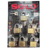 ราคา กุญแจมาสเตอร์คีย์โซโล SOLO MK 4507SQ40mm 6ตัวชุด (19417857621)