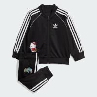 ราคา adidas ไลฟ์สไตล์ ชุดเสื้อและกางเกง adidas Originals x Hello Kitty SST เด็ก สีดำ II0852 (22434751557)