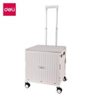 ราคา Deli ตระกร้ารถเข็น รถเข็นช้อปปิ้ง รถเข็นแคมป์ปิ้ง รับน้ำหนักได้ 80 Kg พับเก็บได้ น้ำหนักเบา เคลื่อนย้ายสะดวก Flat Cart (21697148267)