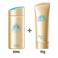 ราคา ANESSA Perfect UV Sunscreen Skincare Milk Gel Spray NA SPF50 PA 60 mL กันแดด (22089334039)