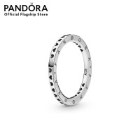 ราคา Pandora Heart silver logo ring เครื่องประดับ แหวน แหวนเงิน สีเงิน แหวนสีเงิน แหวนเพชร แหวนแพนดอร่า แพนดอร่า (14397738839)