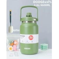 ราคา ของแท้ กระติกยักษ์ DODGE 4600 3000 ml 4 6 3 0ลิตร ใหญ่ที่สุดตั้งแต่ขายมา มีหลอดในตัว ถอดได้ ฝาเกลียว หูหิ้วพับได้ แข็งแรง สแตนเลส316 (22258167768)
