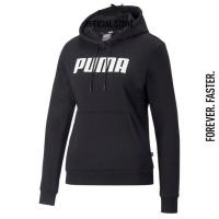 ราคา PUMA BASICS เสื้อฮู้ดแบบเต็มตัวผู้หญิง Essentials สีดำ 84719701 (22186949853)