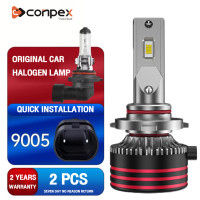 ราคา 1คู่ CONPEX M8 PRO 110W 11000LM 2pcs เสียบปลั๊กและเล่น หลอดไฟหน้ารถยนต์ หลอดไฟหน้า led h4 9005 9006 9007 9012 H1 H3 H4 H7 H11 H13 หลอดไฟ led รถยนต์ ไฟหน้ารถยนต์ led h4 หลอดไฟหน้า h4 Novsight Philips U