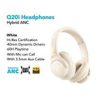 ราคา Soundcore by Anker Q20i Hybrid ANC Headphones Wireless Over Ear Bluetooth 40H Long ANC Playtime Hi Res Audio Big Bass Customize via an App Transparency Mode Ideal for Travel A3004 (21982678517)