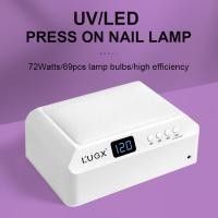 ราคา เครื่องอบเล็บเจล L UGX 72วัตต์ รุ่นLG 205 รุ่น มีเบาะรองมือในตัว สวยแข็งแรงทันสมัย ขนาด 72 watts ไฟ 69 ดวงแห้งไว ไฟถนอมผิว มือไม่ดำค่า ถอดถาดได้ (22287911248)