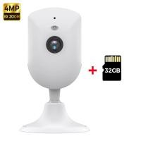 ราคา VIMTAG 4MP IP กล้อง WIFI ระบบเสียง HD แบบ2ทางตรวจจับรถยนต์การมองเห็นได้ในเวลากลางคืนซูม8X กล้องวงจรปิดความปลอดภัยในบ้านกล้องดูเด็ก (22615107249)