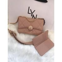 ราคา กระเป๋าสะพายข้าง LYN เเบบเซ็ตคู่ 8 นิ้ว มีกระเป๋าใบเล็กให้ 1 ประดับโซ่ ทรงสวย 4 สี อุปกรณ์ป้าย ถุงผ้า ต้องการรับถุงกระดาษเพิ่ม สามารถกดในตัวเลือกสินค้า สินค้าพร้อมส่ง (22335099252)