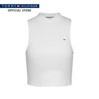 ราคา Tommy Hilfiger เสื้อแขนกุด ผู้หญิง รุ่น DW0DW17985 YBR สีขาว ทรง Cropped Fit (21893409384)
