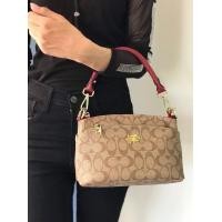 ราคา โปรพิเศษ กระเป๋าโค้ช พร้อมส่ง กระเป๋าสะพาย โค้ช สามซิป 1136 (22203150607)