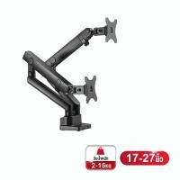 ราคา ขาตั้งจอคอม ขาตั้งจอ monitor stand ขาตั้งจอคอม 2 จอ 17 40 นิ้ว 2 15KG อลูมิเนียมอัลลอยด์ Gas Spring 360 ปรับได้หลายทิศทาง (22209461463)