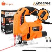 ราคา Pro เลื่อยจิ๊กซอว์ เลื่อยฉลุไฟฟ้า พร้อมเลเซอร์นำตัดในตัว 820W รุ่นใหม่ JS 1604B คุ้มค่า เลื่อย ไฟฟ้า เลื่อย วงเดือน เลื่อย ฉลุ เลื่อย ตัด ไม้ (17815887126)