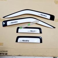 ราคา กันสาด Isuzu TFR และ Dragon Eye สำหรับใส่แคป สีขาว ใส่ปี 1991 2001 (10169479234)