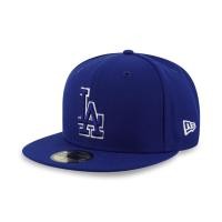 ราคา NEW ERA หมวก รุ่น LOS ANGELES DODGERS OUTLINE DARK ROYAL 59FIFTY CAP (22678662677)