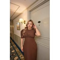 ราคา bacon Muffin Dress เดรสสาวอวบ เดรสออกงานสาวอวบ ชุดแต่งงานสาวอวบ ไซส์ใหญ่ Plus size XL 2XL 3XL 4XL 5XL (20561066659)