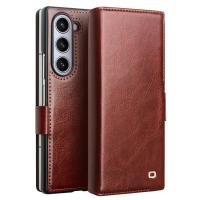 ราคา QIALINO Premium Genuine Leather Case for Samsung Galaxy Z Fold 6 Card Slot Wallet Cover For Samsung Galaxy Z Fold 6 5G Case (22795962156)