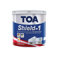 ราคา TOA Shield 1 Nano ภายนอก สีเนียน สีตามสั่ง ขนาด 3ลิตร (22764654626)